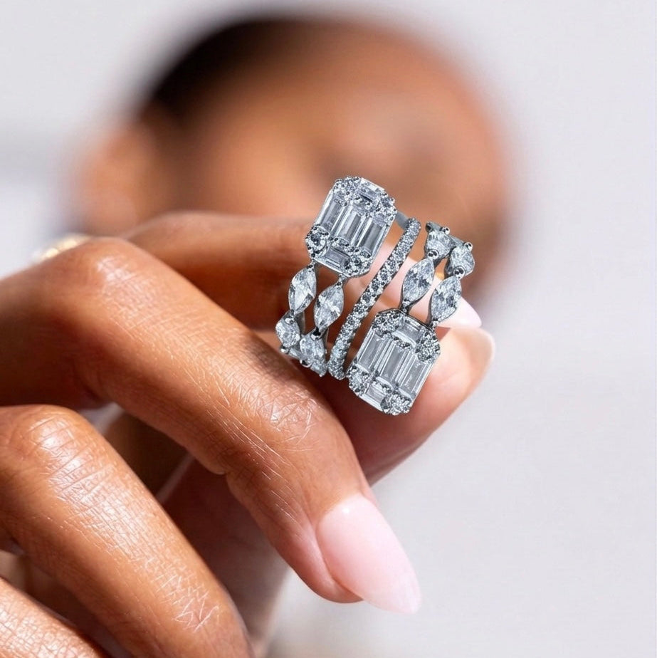 CHUNKY SPIRAL RING